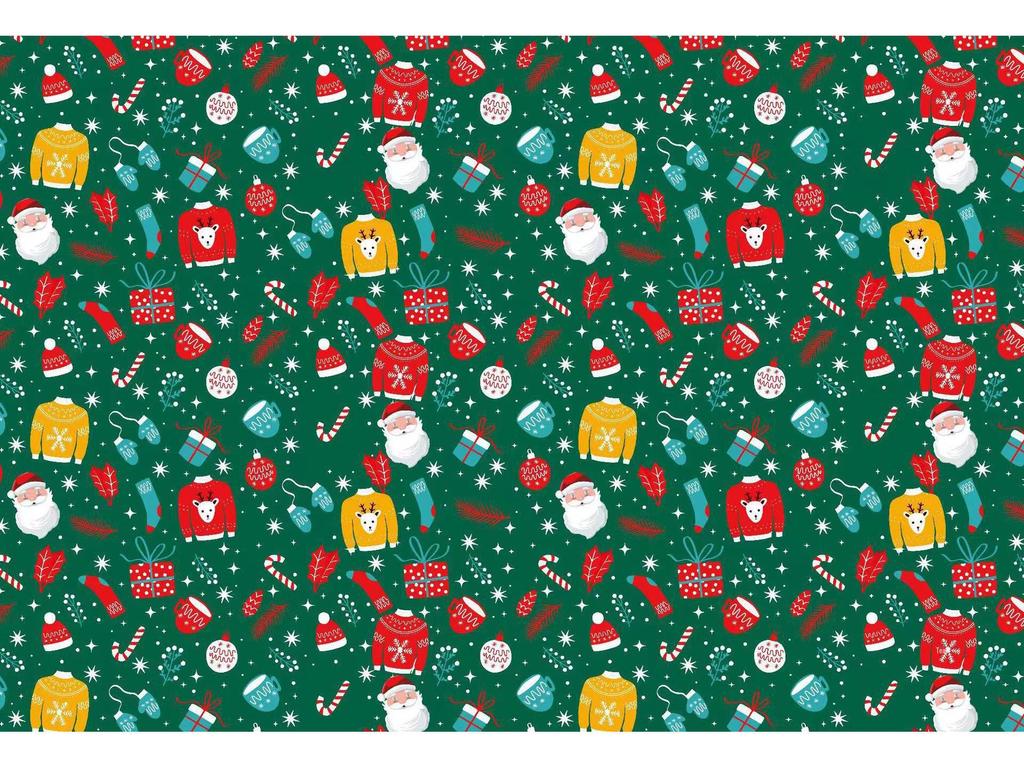 Рождественский яблочный букет и подарочная коробка с цветами в праздничной упаковочной бумаге