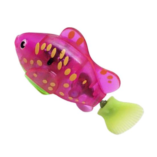 Электрическая игрушка «Плавающая рыба» с реалистичным движением и звуком, водонепроницаемая, светодиодная подсветка, интерактивная