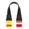Удлинительный кабель OBD2 OBDII Разъем папа-мама 16-контактный Диагностический инструмент для ELM327 Launch Think Diag Адаптер Несгибаемый