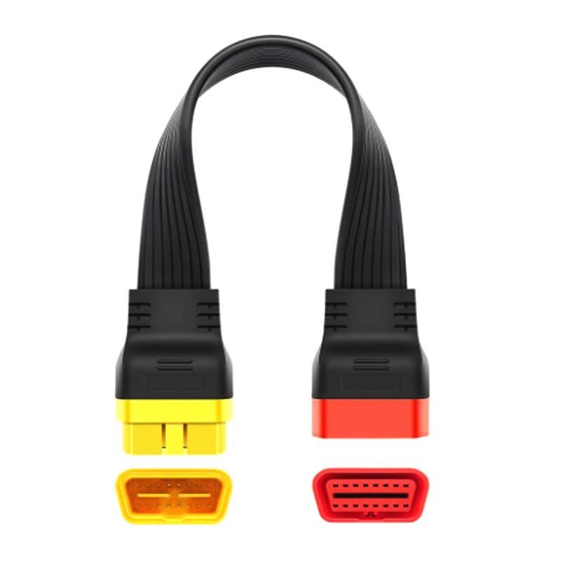 OBD2 OBDII Удлинительный кабель Разъем Папа-Мама 16-контактный Диагностический инструмент Для Elm327 Launch Think Diag Адаптер Негибкий