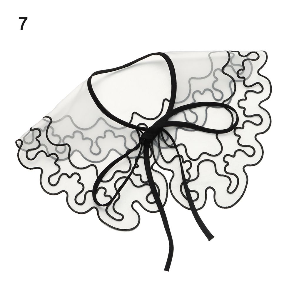 Одежда, шаль, украшение, съемный накладной воротник, лацкан, половина рубашки, кружевной искусственный воротник, мини-накидка