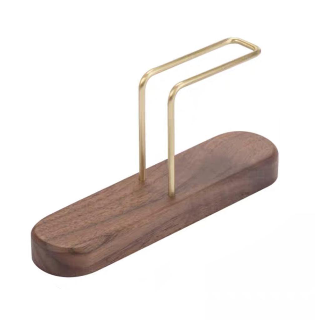 Sakulaya Coffee Filter Holder, Coffee Filter Stand, Coffee Paper Stand, Wooden Coffee Filter Case