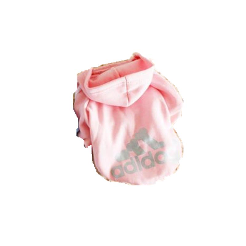 Dog Clothes Pets Coats Puppy Dog Hoodie Sweater Cat Clothes Sports Two-legged Sweater