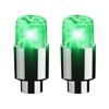 2 шт. Колпачок вентиля шины автомобиля Светодиодный колпачок лампы Интеллектуальный двойной датчик Подсветка шины Круто