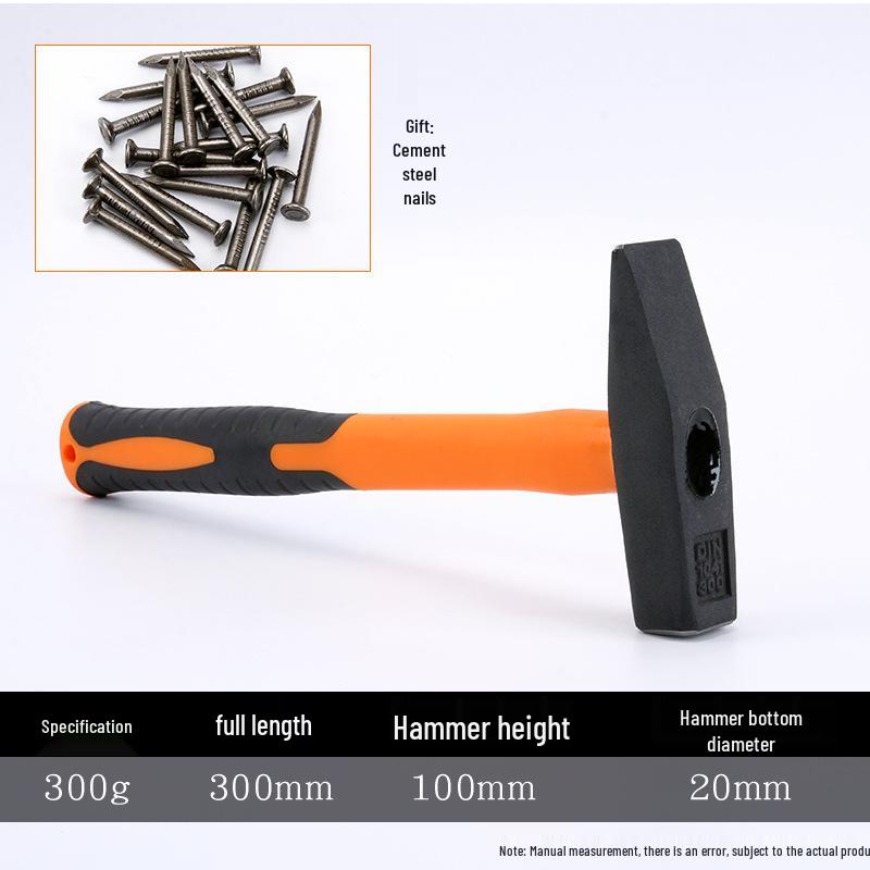 Многофункциональный молоток-гвоздодер с ломом для деревообработки и электромонтажных работ