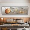 Nordic Light Luxury Geometry Canvas Painting New Chinese Style Golden Deer Posters And Prints Wall Art for Living Room Decor