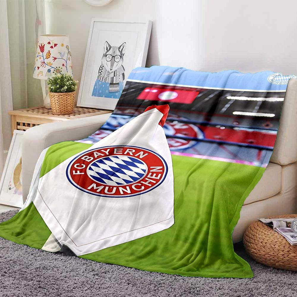 Bayern Munich Jersey Blankets Flannel Printed Breathable Warm Throw Blanket for Home Office Bedspreads 0708a121