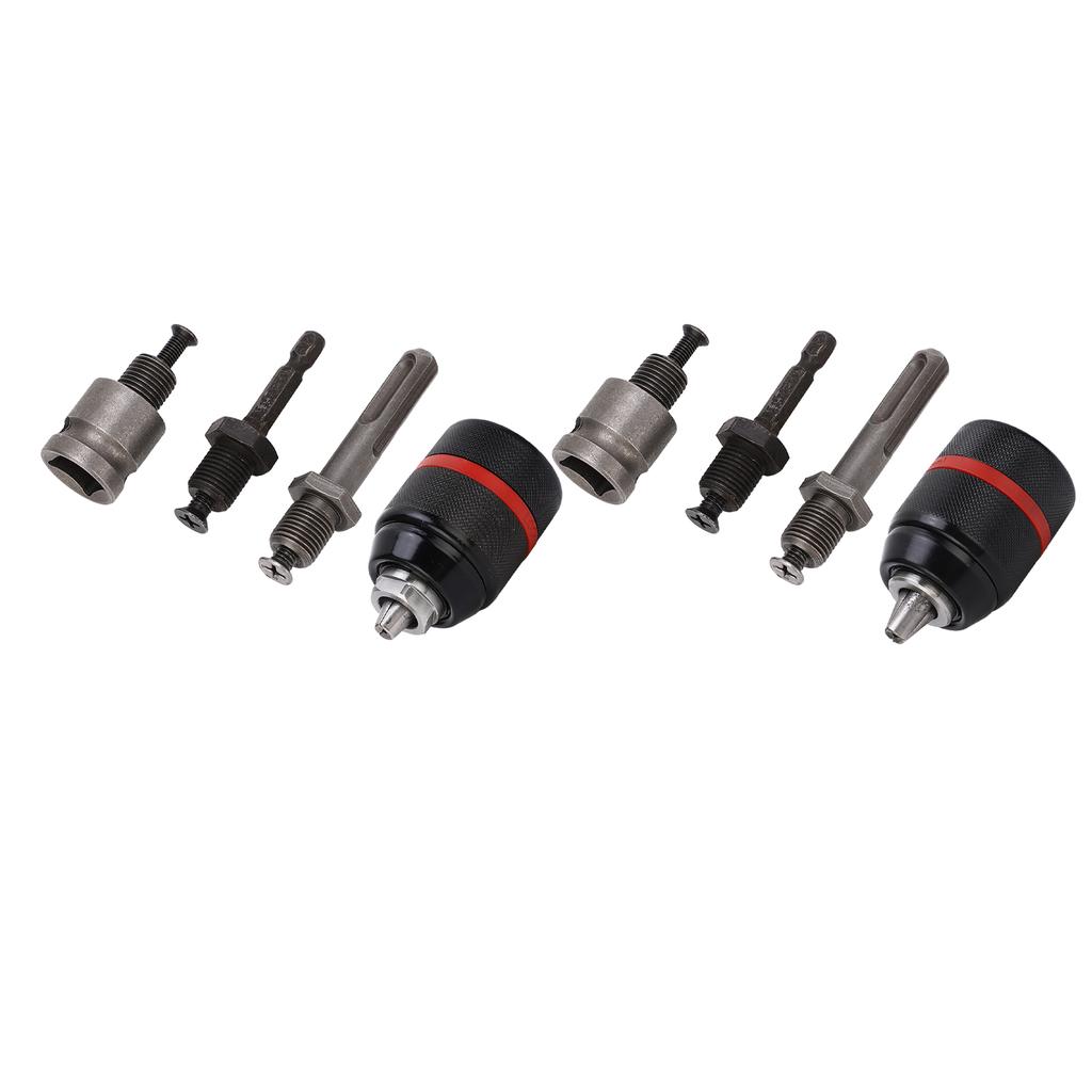 Сверлильный патрон, самозатягивающийся без ключа, 1/2 дюйма, диапазон зажима 2–13 мм, быстросменный инструмент