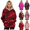 Womens Oversized Sweatshirts Fleece Hoodies Long Sleeve Shirts Pullover Fall Clothes With Pocket