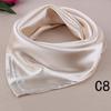 Pure Silk Scarf Female Occupation In Autumn and Winter Dance Small Decorative Scarves