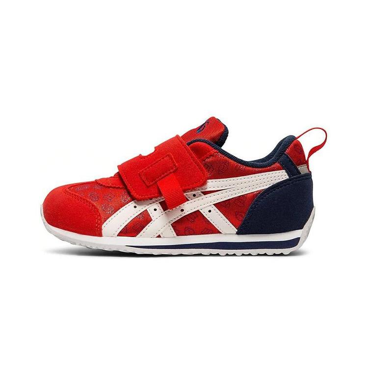 Asics Idaho Низкие детские кроссовки для бега Красные Синие Дети Возраст 3 7 лет 1144A023-600