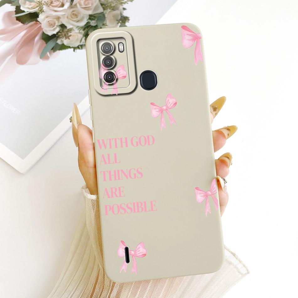 For Itel S16 Vision 1 Pro Fashion Dusk Beach Painting Phone Case For Itel Vision 1 Pro ItelS16 Soft Silicone Cover Bumpers