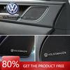 Для VOLKSWAGEN VW 4 шт. 3D алюминиевая наклейка-эмблема на динамик стереодинамика для VW Volkswagen Golf Polo Passat Touran Acces