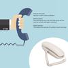 Wall Telephone Multifunction NaBig Buttons     Function Corded Wall Phone for   Hotel