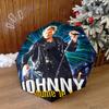 1 шт. Автоматический зонт Johnny - Подходит для путешествий, на открытом воздухе, портативный зонт, подарок на день рождения, повседневные принадлежности
