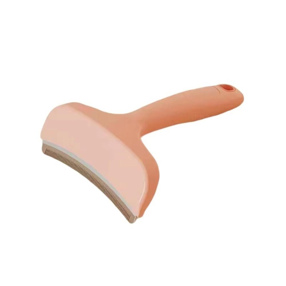 Plastic Tooth Dog Brushing Comb Arched Head Pet Hair Trimming for Pet Hair Care