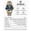 Luxury Quartz Writstwatches for Men Luminous Waterproof Auto Date Men's Watch Business Fashion Reloj