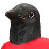 New Halloween Crow Mask, Popular Latex Cute Animal Full Head Cover with Crow Beak