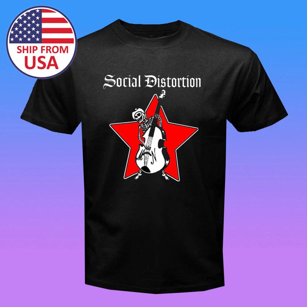 Social Distortion Мужской Черный Размер S-5XL