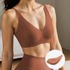 Women Wireless Bra Simple Comfortable Seamless Underwear with Removable Pads Non Wire Lingerie for Sleep and Yoga S M L Xl