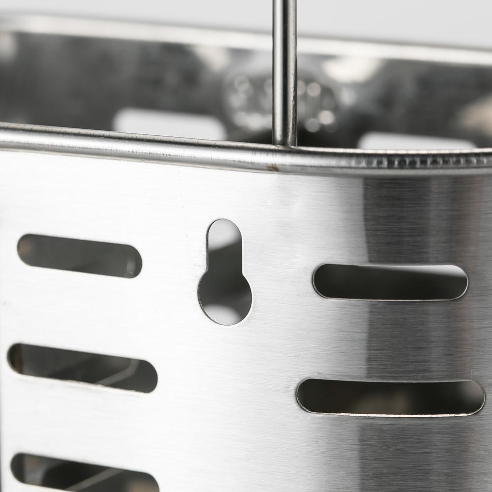 Полка для сушки кухонной утвари, держатель для палочек для еды, органайзер для хранения посуды из нержавеющей стали