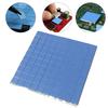 Blue 100Mmx100Mmx1Mm Gpu Cpu Heatsink Cooling Thermal Conductive Silicone Pad
