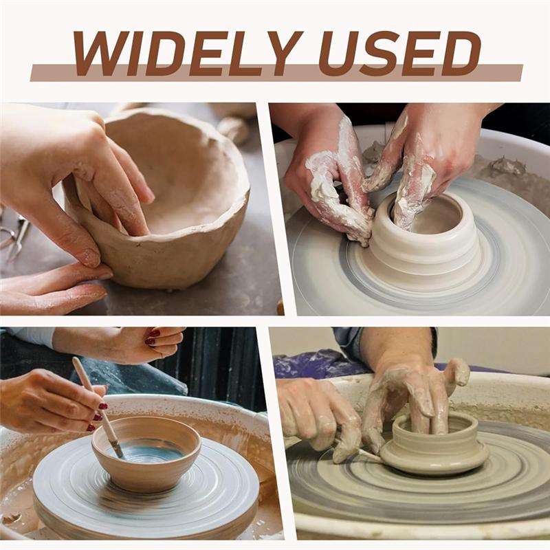 Инструменты для формовки 3 размера 6 шт. Керамический конус, Для гончаров 3D-принтер Глиняные фиксирующие ободки