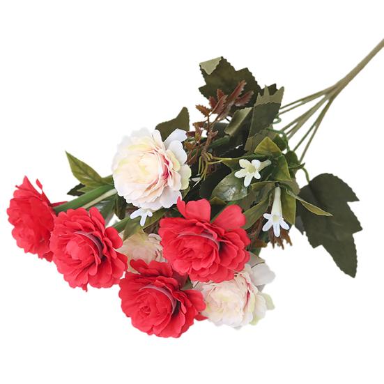 Easy Care No Withering Simulation Flower Chic Realistic Artificial Peony Branch