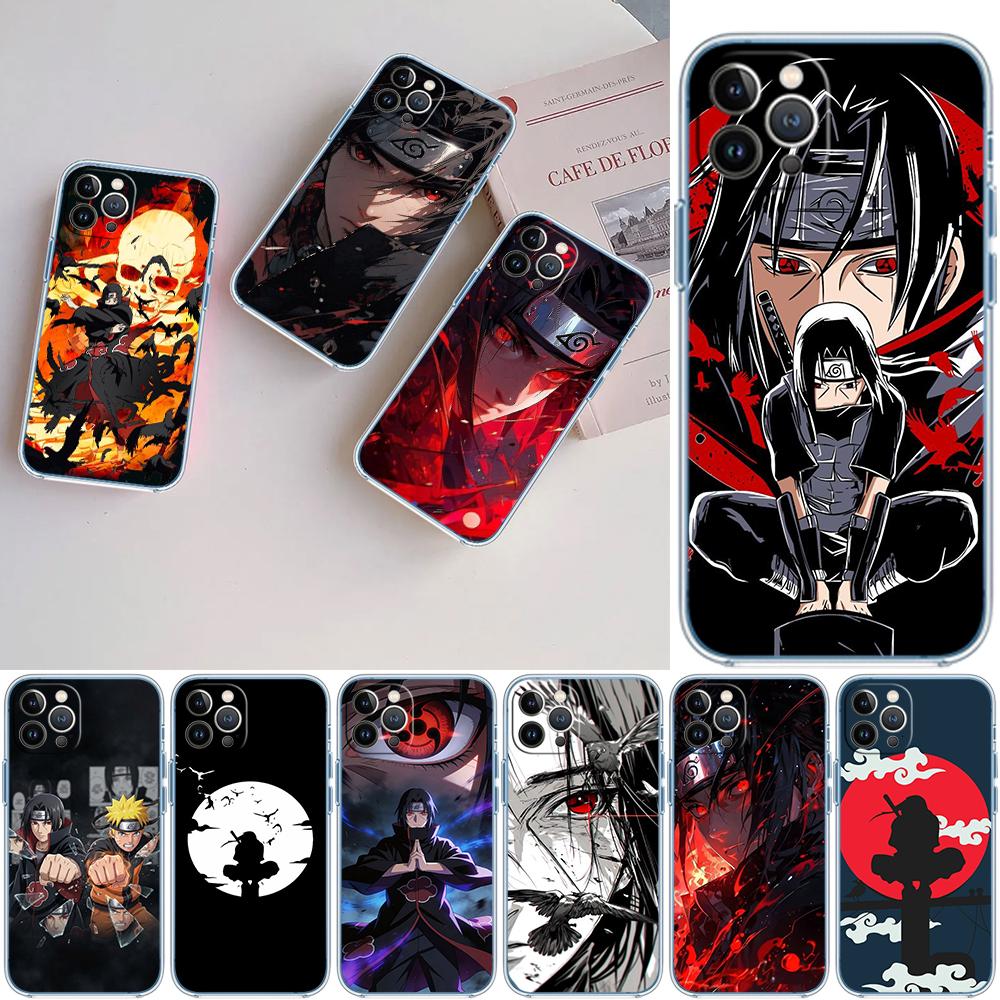 LO73 Naruto Uchiha Itachi Soft Shell Transparent Phone Case for Motorola Moto G7 G8 G9 G84 G85 G73 G24 G15 Z2 Play Power Plus