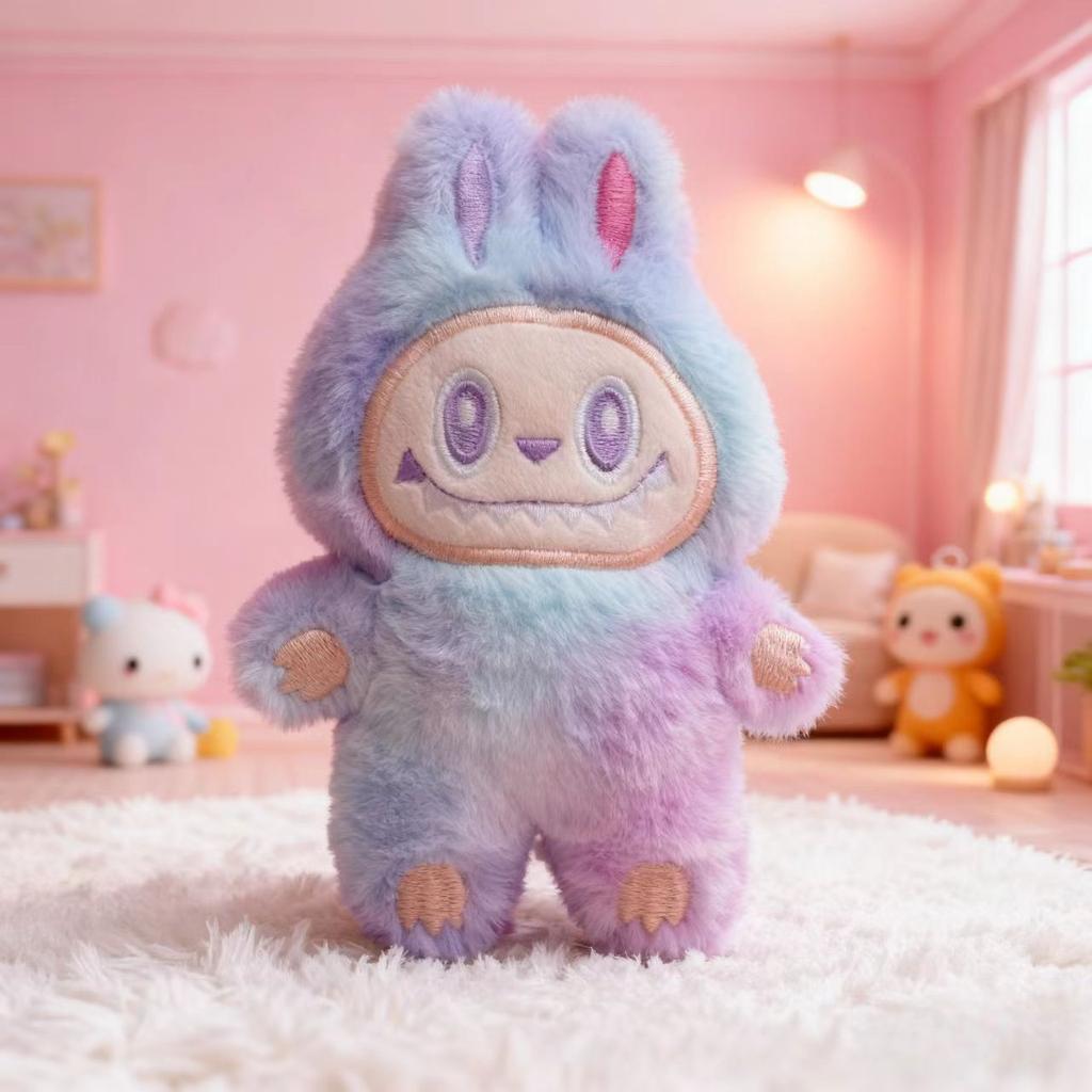 Милый кулон-кукла для сжимания La Cloth, мультяшный кулон-брелок Bubble Mate, игрушка для автомата с мягкими игрушками