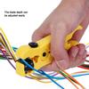 HT352 Wire Stripper 120mm 4.7in MultiFunctional Coaxial Cable Stripping Pliers Tool