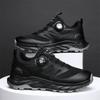Sneakers men's summer mesh breathable rotating button running shoes outdoor leisure travel hiking shoes men's shoes