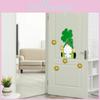 Stylish St. Patrick's Day Wall Stickers Featuring Vibrant Clover Hat And Beer Maid Designs