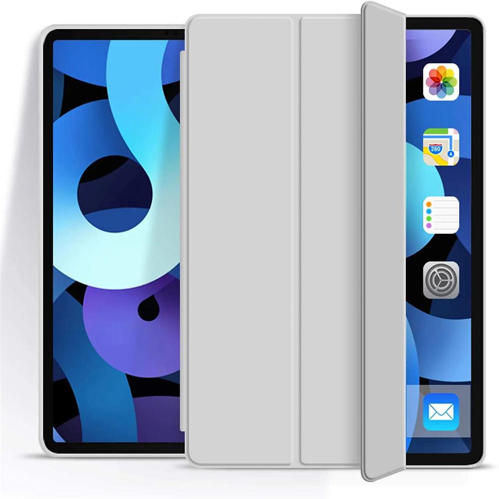Силиконовый тонкий чехол для iPad Air 5, тройной смарт-чехол для Pro 11/10,5, чехол премиум-класса для iPad 10,2/9,7, мягкий чехол для Mini 6/5/4