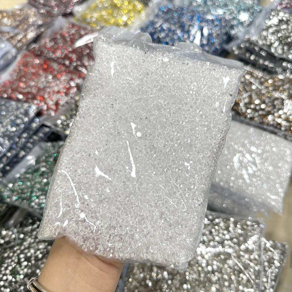 Whatstone SS3-SS50 Кристаллы для нейл-арта Стразы Наклейка Круглые Камни Плоская Основа Стеклянный Страз для Декора