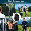Magnetic Fitness Water Bottle Bag - Large Capacity Crossbody Gym Bag for Men