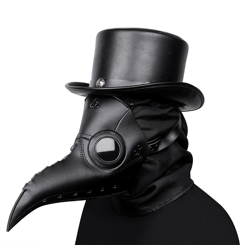 Halloween Steampunk Plague Beak Masquerade Party Mask Headgear
