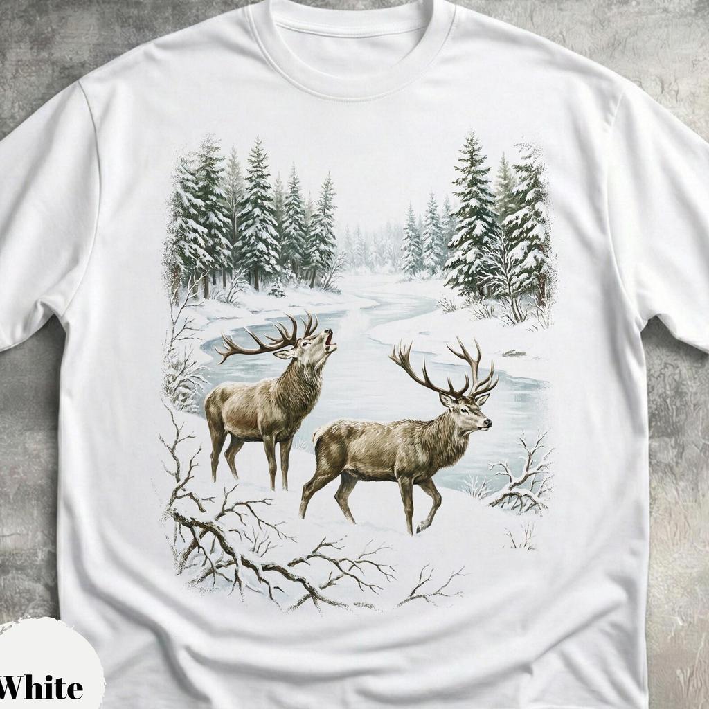 Vintage Deer Shirt & 90s Nostalgia, National Park