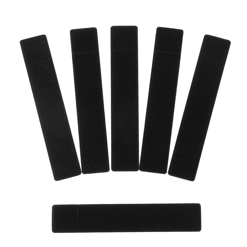 2/5pcs Gift Bag Business Affairs Round Square Velvet Pencil Bag Pen Pouch Case