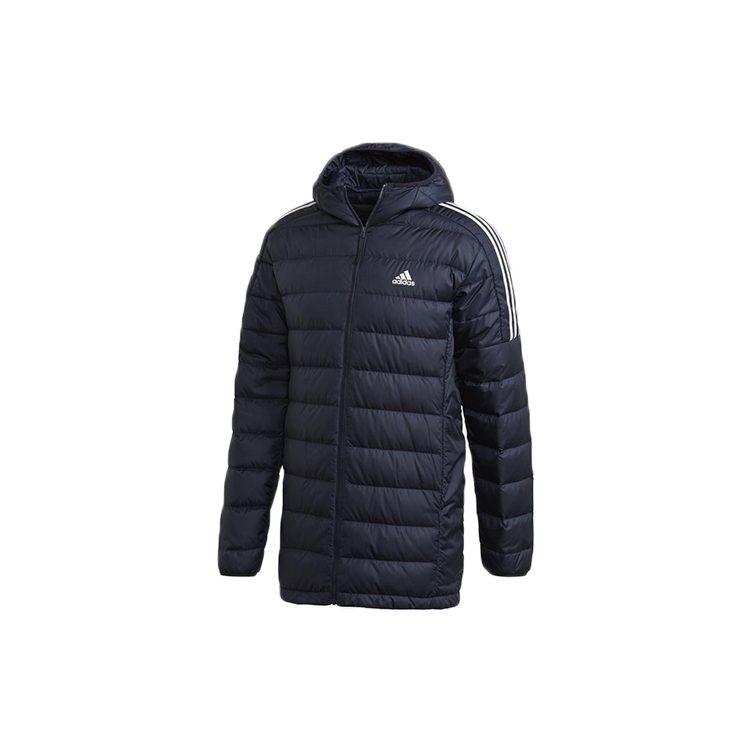 adidas ESSENTIALS Пуховик мужской темно-синий GH4605
