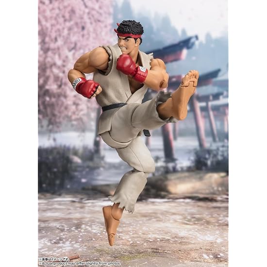 TAMASHII NATIONS SHFiguarts Street Fighter Ryu -Наряд 2- Приблизительно. 150 мм ПВХ и АБС Окрашенное Action F