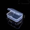 Прозрачный ящик для хранения Квадратные упаковочные коробки 5 размеров Рыболовные инструменты Аксессуары Держатель для электроинструментов