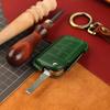Оригинальный кожаный чехол для ключей Volkswagen для Tiguan L, Sagitar, Magotan, Golf 7, Polo, Tayron, Lavida