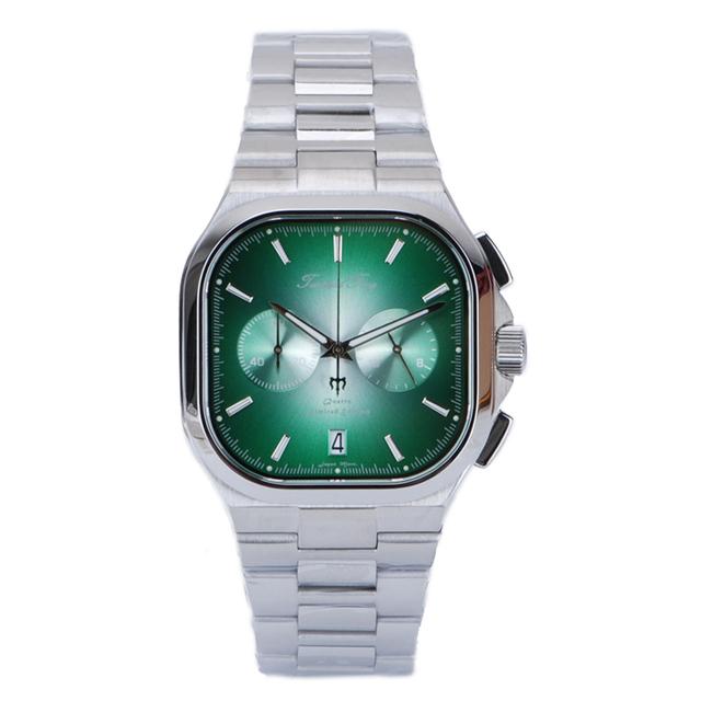 Тактические часы-лягушка для мужчин, 40 мм, VK64, хронограф, кварцевый механизм, сапфир C3, супер светящиеся, 100 м, водонепроницаемые, роскошные мужские часы