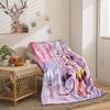 Japanese Beauty Girl Series Flannel Fleece Blanket 3D Printed Sofa Blanket Thickened Blanket