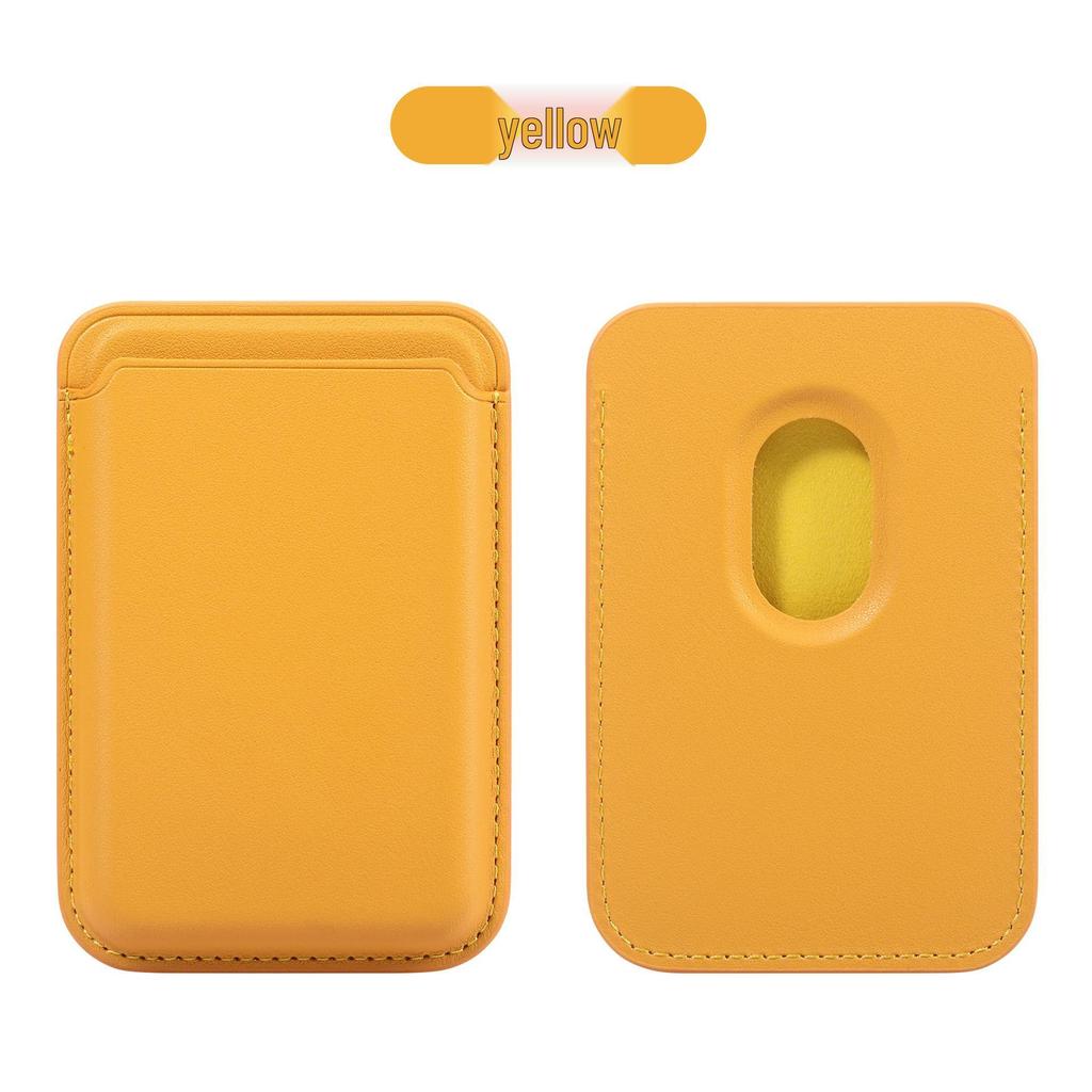 Магнитный кожаный держатель для карт, совместимый с MagSafe, для iPhone 17/17 Pro