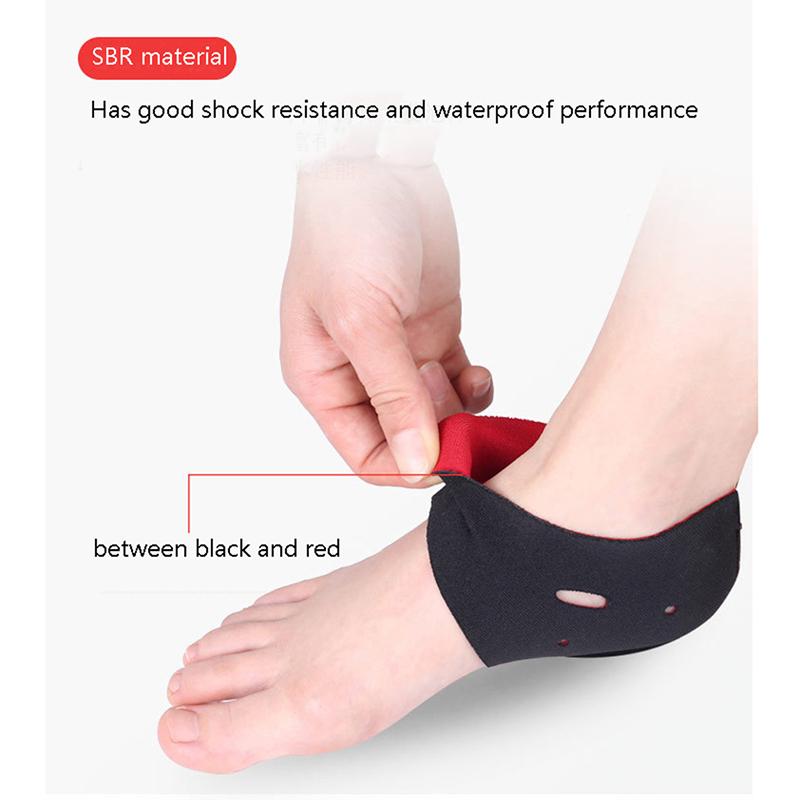2Pcs Plantar Fasciitis Therapy Wrap Foot Heel Pain Relief Protect Insole