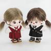Stuffed Dolls Cotton Dolls Outfit T-shirt Doll Uniform Set Fashion 20cm Doll Clothes  DIY Toy