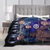 Off Campus Garrett Graham  Knitted Blanket Fleece  Super Soft Throw Blankets for Bed Bedspread