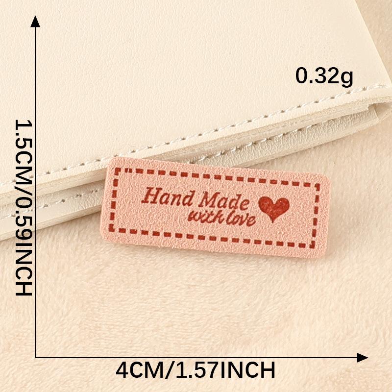 Печатные фирменные аксессуары для одежды, нашивки своими руками, обувь и шляпы, аксессуары для багажа, английские буквы, кожаные этикетки, наклейки для ткани